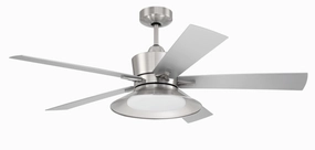 Craftmade Topper | Indoor Ceiling Fan with 20W LED & Remote/WiFi adjustable indoor fans for cool airflow
