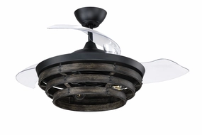 Craftmade Whiskey| Indoor Ceiling Fan with 24W A19 & Remote/WiFi chandelier ceiling fans for elegant decor