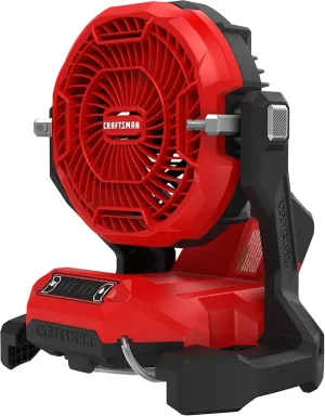 CRAFTSMAN V20 Cordless Personal Fan, Misting Fan, Settings for Mist and Airflow, Compact, Bare Tool Only (CMCE003B) Battery-powered portable fan