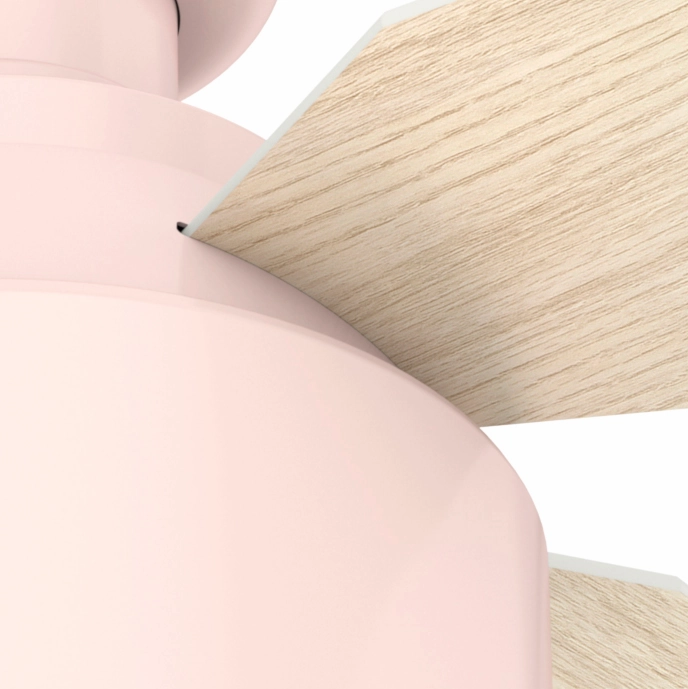 Cranbrook 52"Ceiling Fan Blush Pink