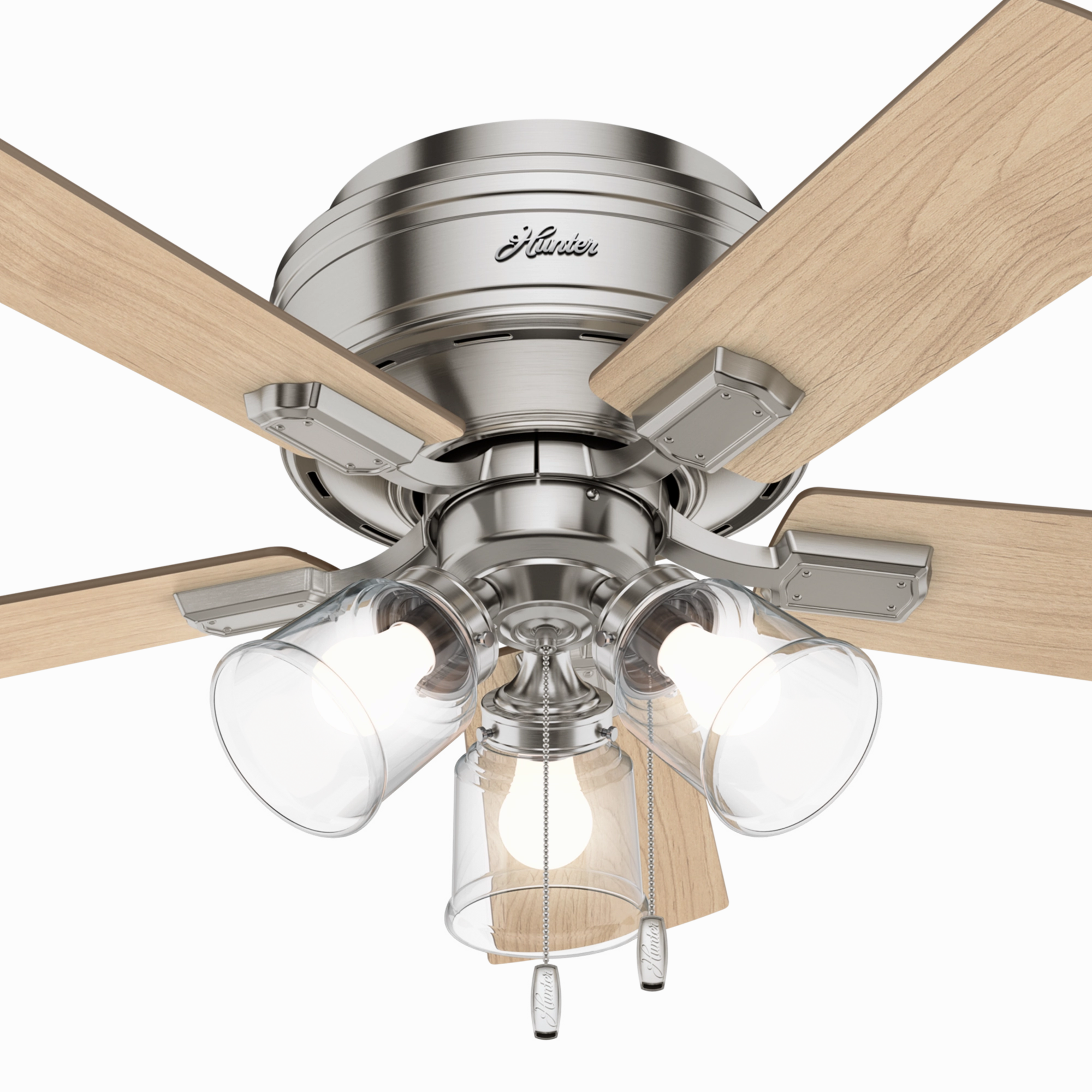 Crestfield 42"Ceiling Fan Brushed Nickel