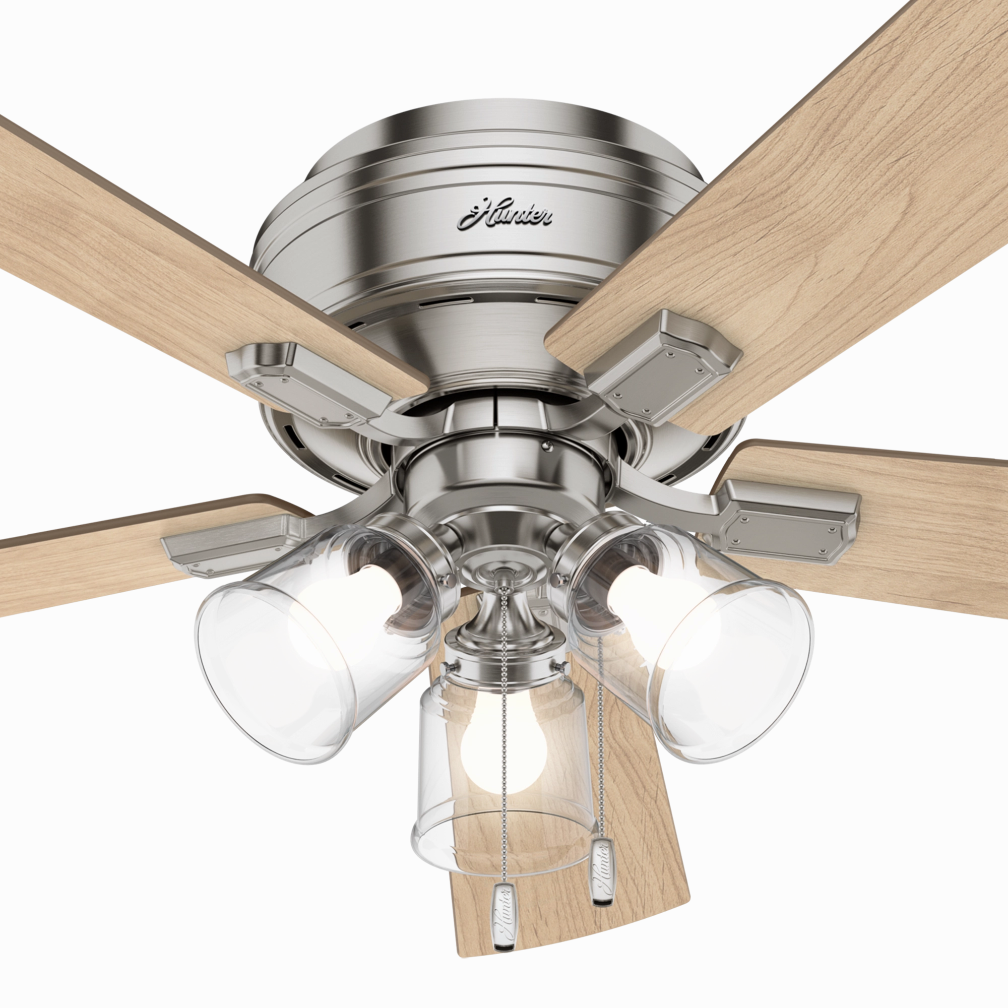 Crestfield 52"Ceiling Fan Brushed Nickel