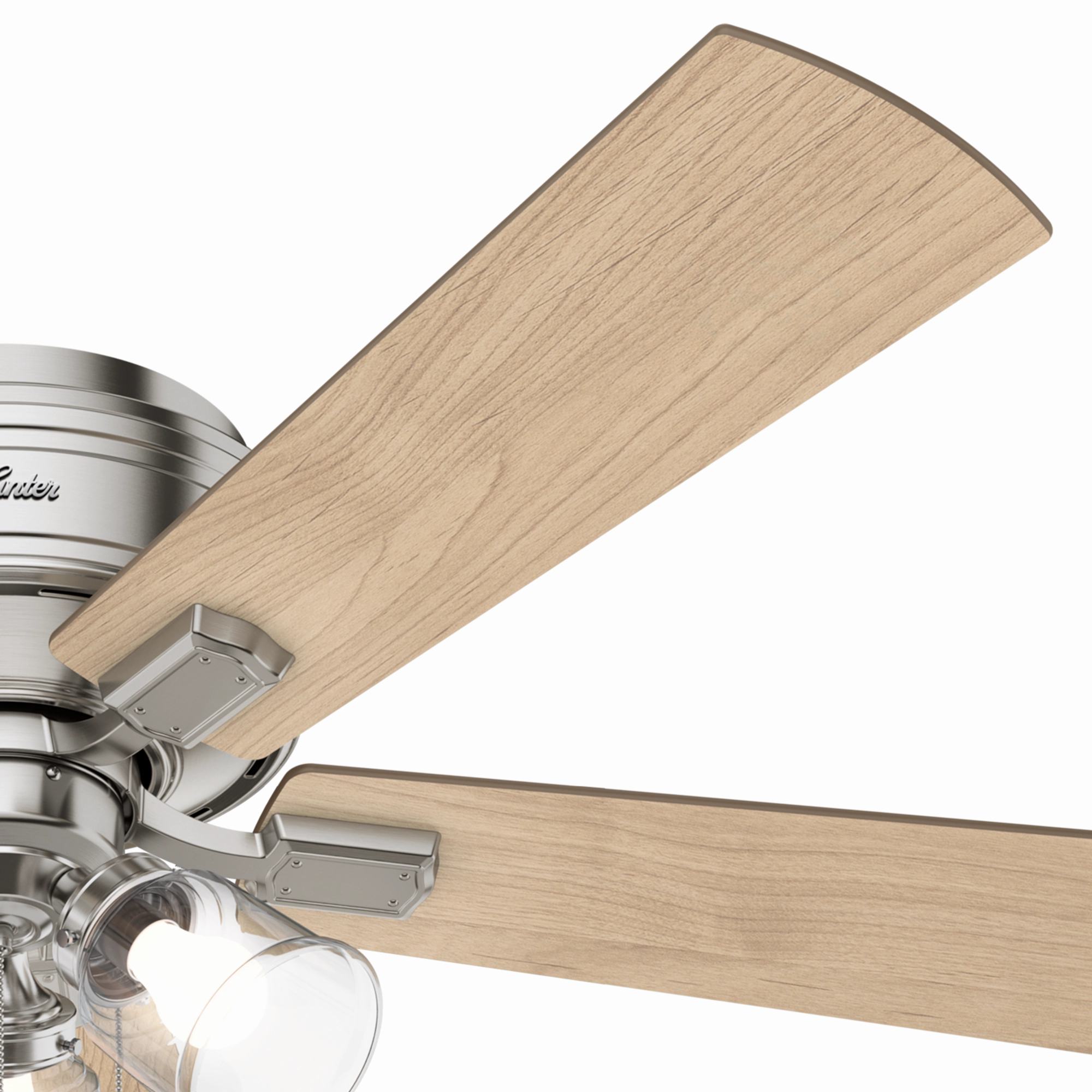 Crestfield 52"Ceiling Fan Brushed Nickel