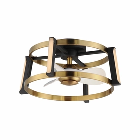 Darling 24" Wifi-Enabled LED Fandelight ceiling fans with integrated LED lighting