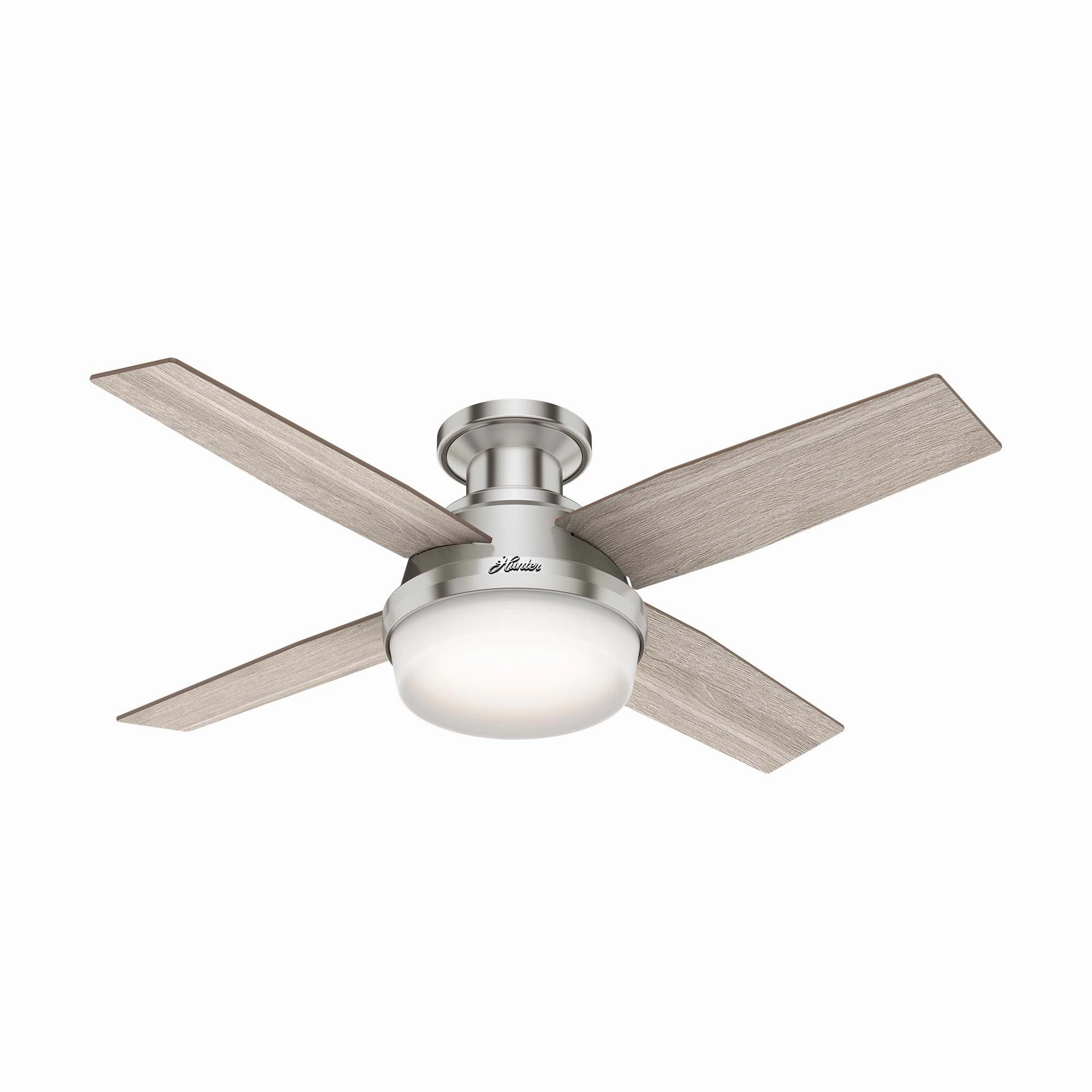 Dempsey 44"Ceiling Fan Brushed Nickel