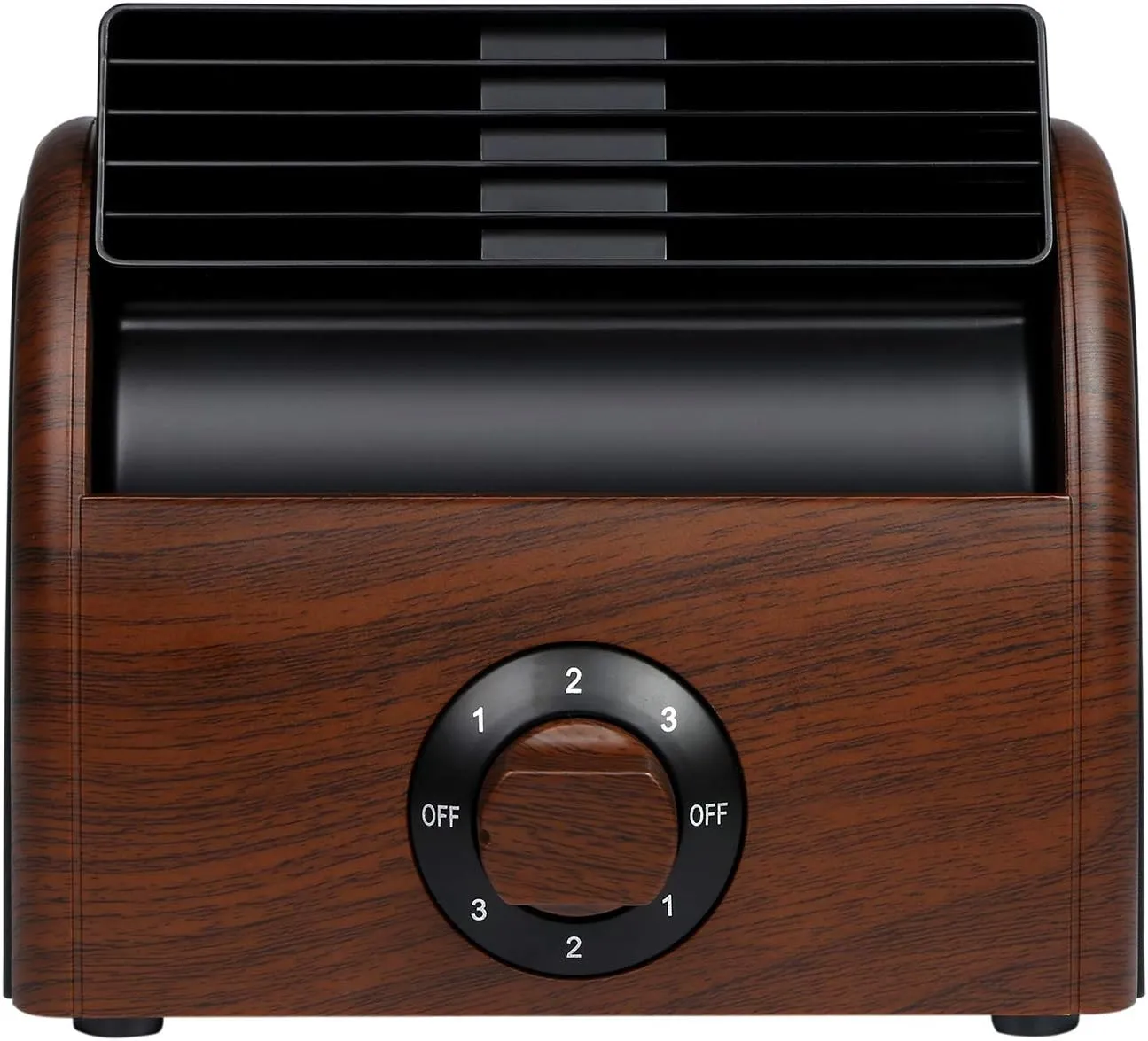 Desk Fan Personal Quiet Powerful Small Table Fans Retro Bladeless Fans for Home Office Bedroom Bedside with 3 Speeds USB desktop fan for workspace
