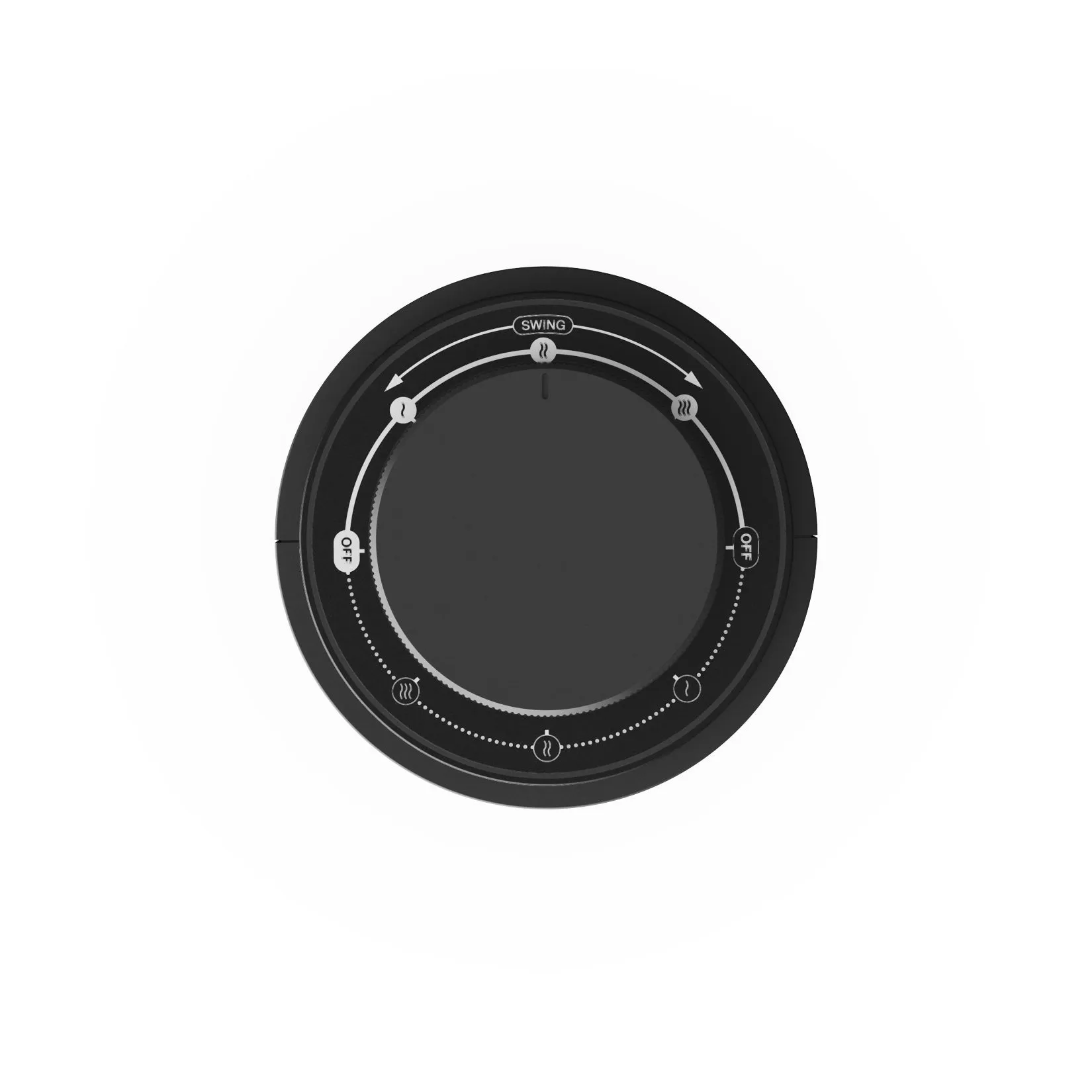 Desktop 3 Speed Mini Tower Fan - Black
