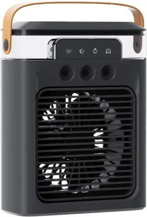 Desktop Fan Electric Fan Efficient Cooling Device ABS Texture Table Fan Electric Cooling Fan Suitable for Indoor Use Desktop fan with humidification feature