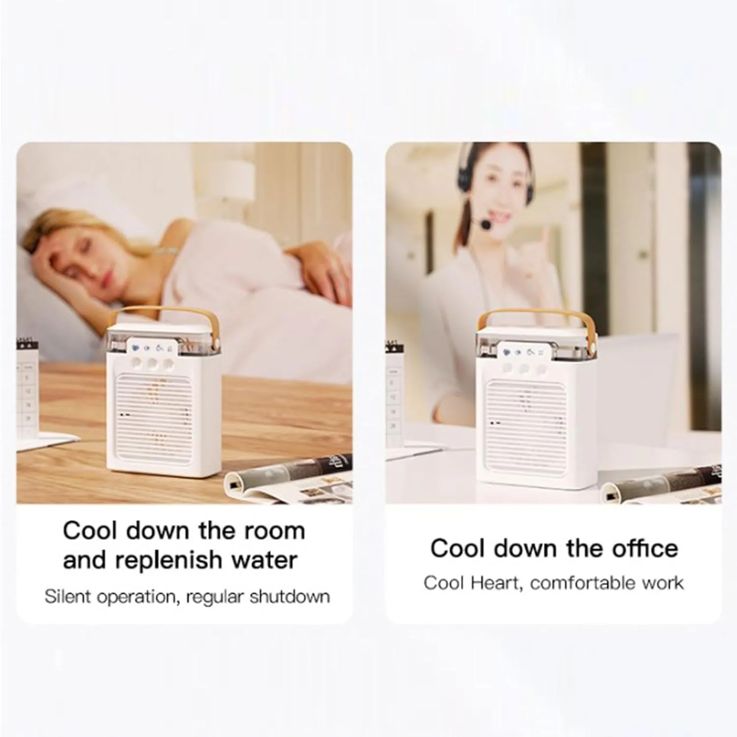 Desktop Fan Electric Fan Efficient Cooling Device ABS Texture Table Fan Electric Cooling Fan Suitable for Indoor Use