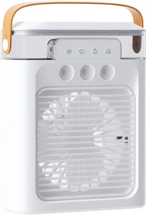 Desktop Fan Electric Fan Efficient Cooling Device ABS Texture Table Fan Electric Cooling Fan Suitable for Indoor Use Desktop fan with humidification feature