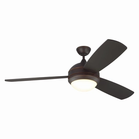 Discus Trio Max Ceiling Fan ceiling fans with integrated LED lighting