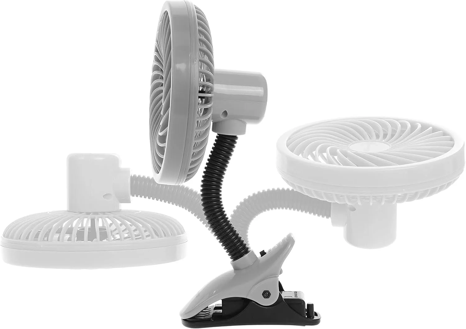 Dreambaby Caged Deluxe EZY-Fit Clip On Fan (Black)