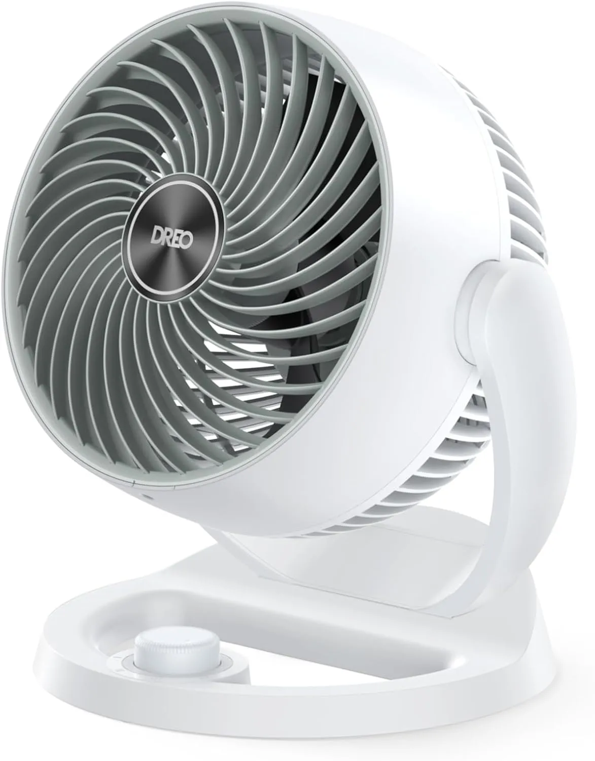Dreo Fan for Bedroom, 12 Inches, 70ft Powerful Airflow, 28db Quiet Table Air Circulator Fans for Dorm Room, 120 Adjustable Tilt, 3 Speeds, Desktop Fan for Home, Office, Kitchen Desktop fan with humidification feature