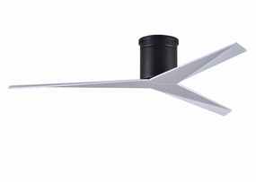 Eliza 56"Ceiling Fan Matte Black hugger fans for rooms with low ceilings