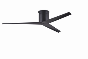 Eliza 56"Ceiling Fan Matte Black ifan smart fans for connected homes
