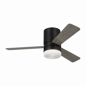 Era 44" Ceiling Fan Aged Pewter space-saving huggers with modern style
