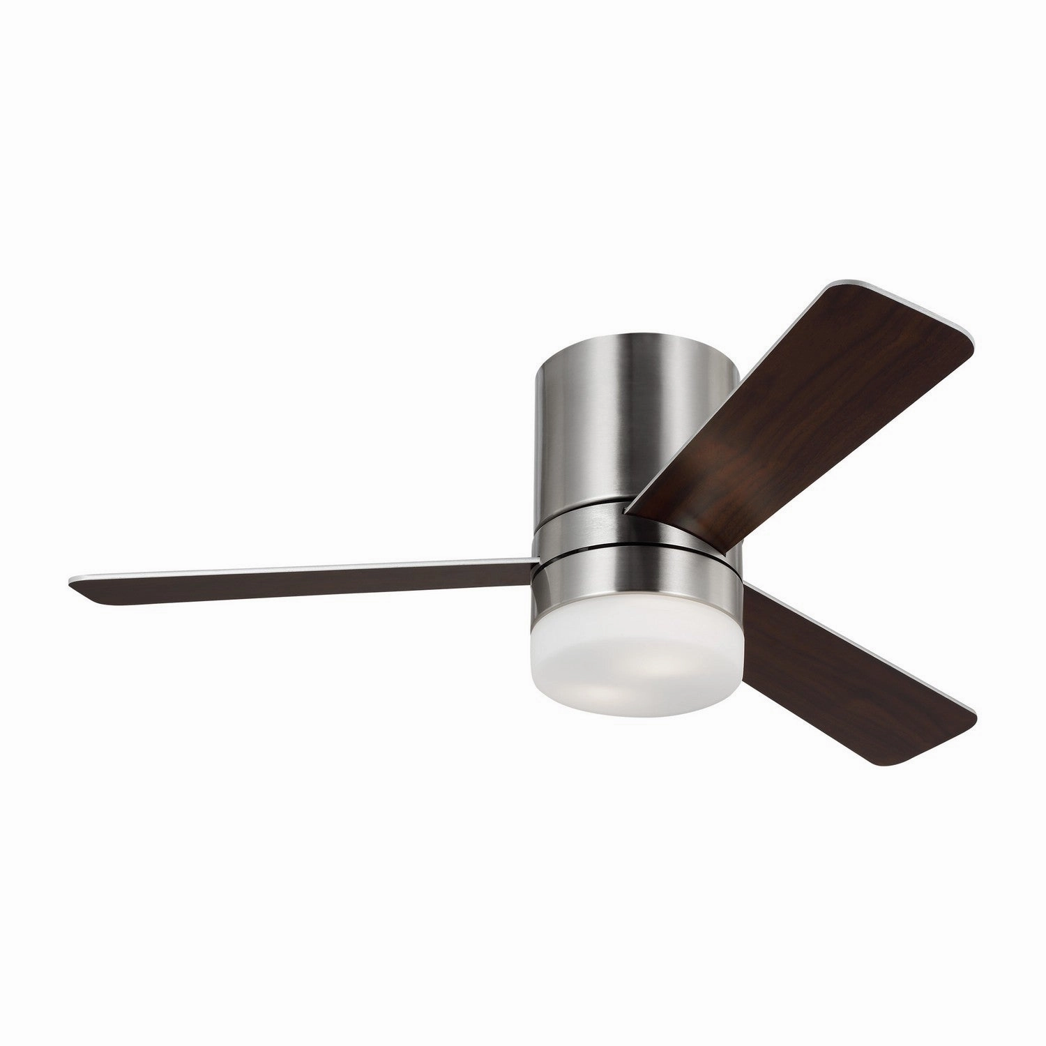 Era 44" Ceiling Fan Brushed Steel space-saving huggers with modern style