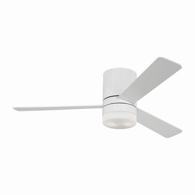 Era 52" Ceiling Fan Matte White space-saving huggers with modern style