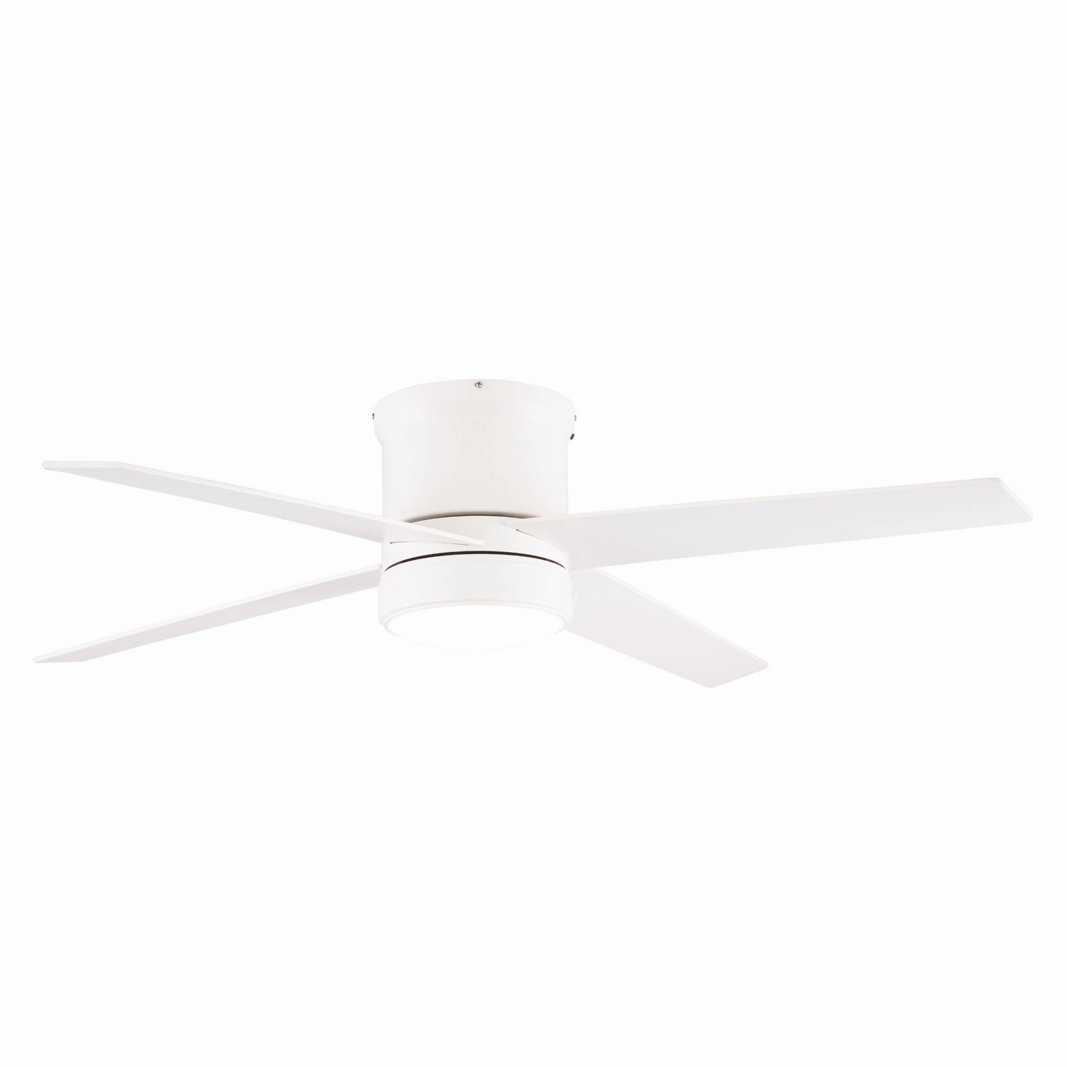 Erie 52"Ceiling Fan Matte White ifan smart fans for connected homes