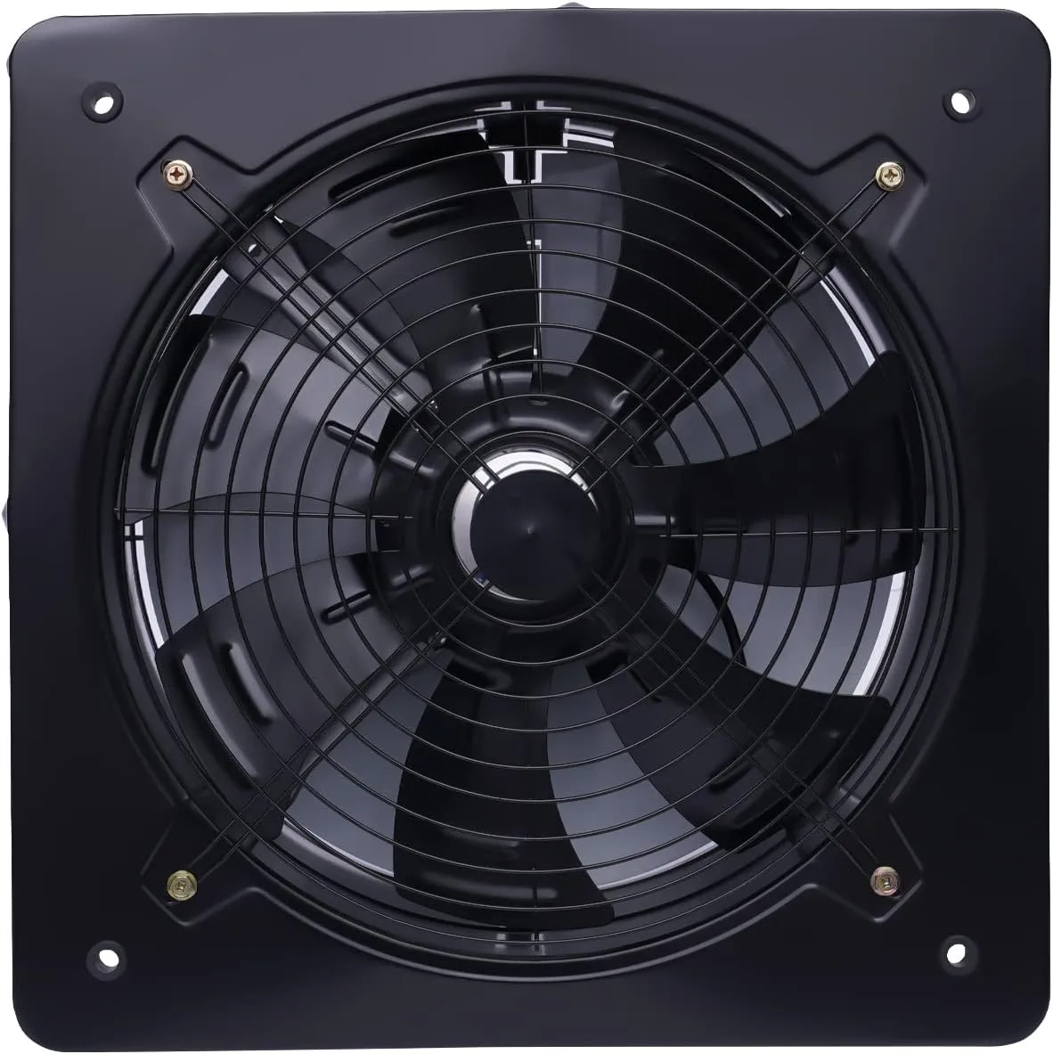 Exhaust Fan 16" Utility Blower Fan, 750W 2800RPM Industrial Ventilation Extractor Exhaust Air Blower Ventilator Extractor Factory Extraction for Garage Kitchen.