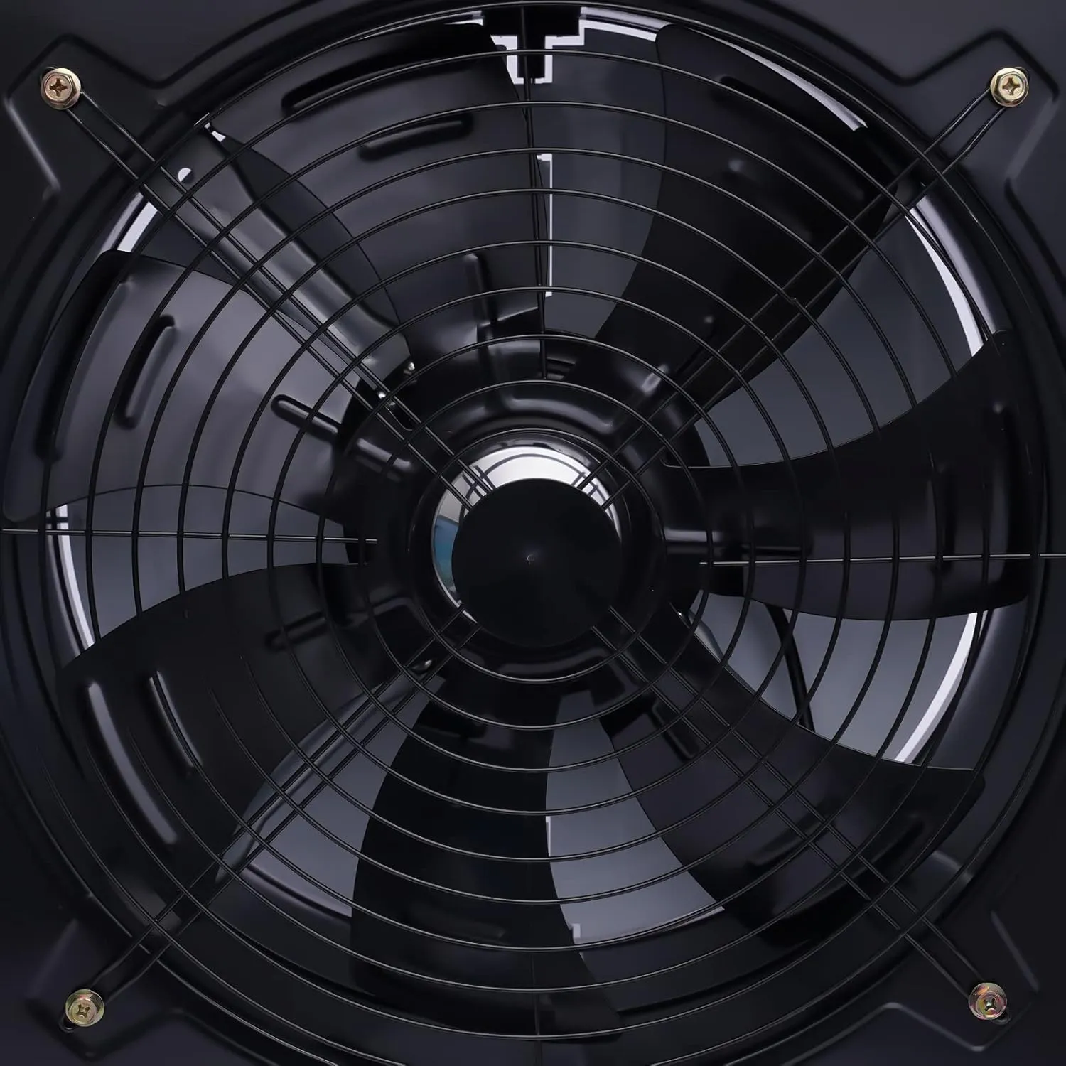 Exhaust Fan 16" Utility Blower Fan, 750W 2800RPM Industrial Ventilation Extractor Exhaust Air Blower Ventilator Extractor Factory Extraction for Garage Kitchen.