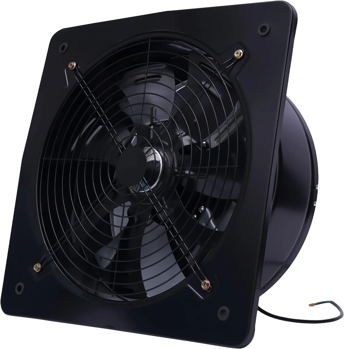 Exhaust Fan 16" Utility Blower Fan, 750W 2800RPM Industrial Ventilation Extractor Exhaust Air Blower Ventilator Extractor Factory Extraction for Garage Kitchen.