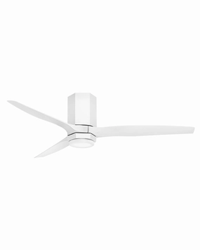 Facet 52"Ceiling Fan Matte White ifan smart fans for connected homes