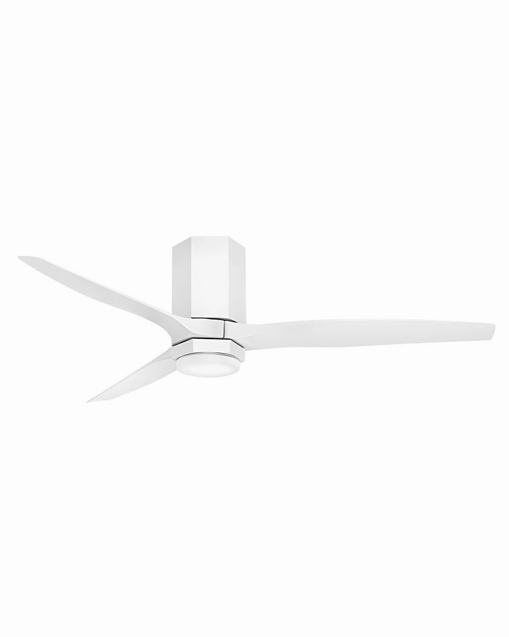 Facet 52"Ceiling Fan Matte White ifan smart fans for connected homes
