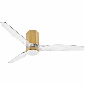 Facet 52" LED Dual Mount Fan quiet ceiling fans with remote control