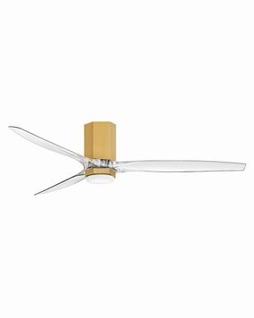 Facet 60"Ceiling Fan Heritage Brass ifan smart fans for connected homes