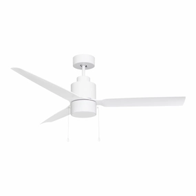 Falcon Pull Chain 52" Indoor/Outdoor Fan with LED Light quiet ceiling fans with remote control