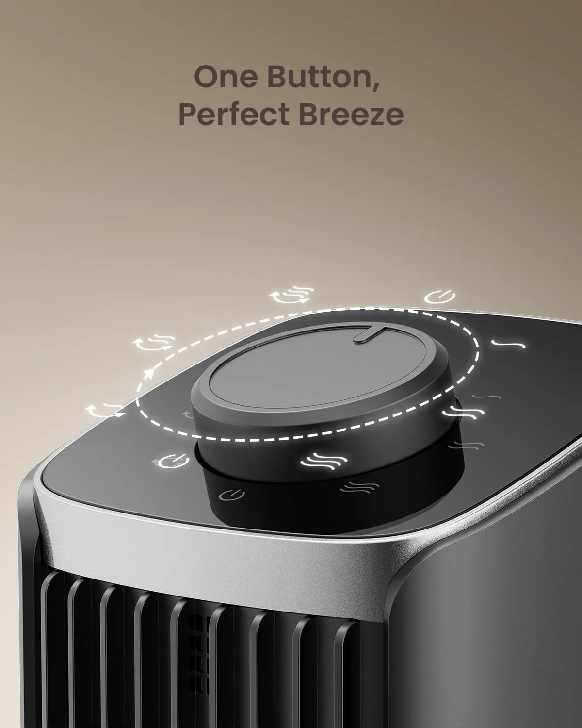 Fan for Bedroom, 13" Tower Fan, 3 Speeds Max 23ft/s, 70 Oscillating Desk Fan, Bladeless Standing Fan, Portable Fans, 2025 New Cooling Fans for Office, Home
