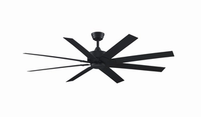 Fanimation 52" Levon DC Indoor/Oudoor Mix & Match Ceiling Fan with Remote Control quiet indoor fans for bedrooms and offices