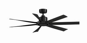 Fanimation Lenzi | Outdoor Ceiling Fan with 24W LED & Handheld Remote Energy-efficient ceiling fan with remote