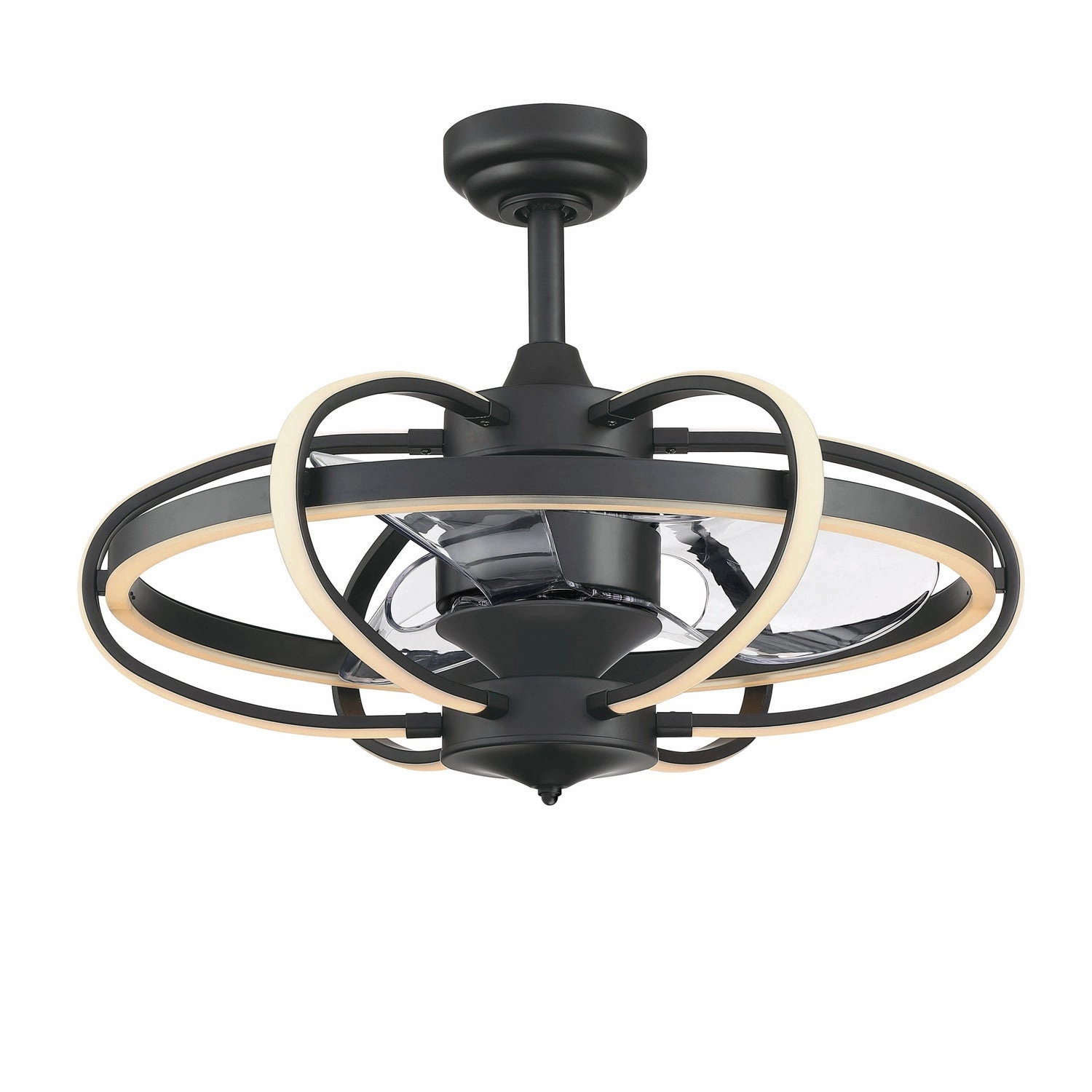 Fanimation Obvi 22" Fandelier with 24W LED and Remote chandelier ceiling fans for elegant decor