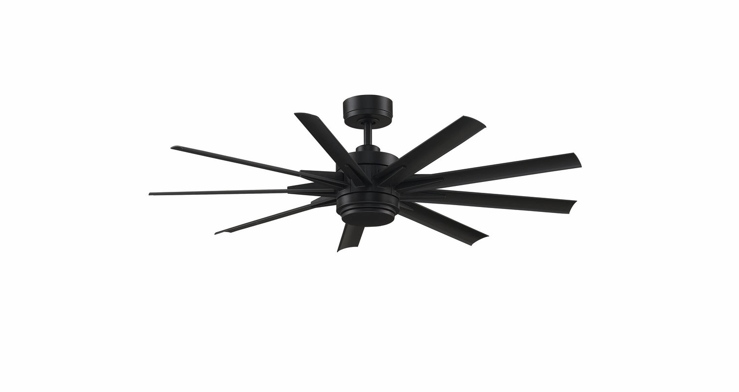 Fanimation Odyn 64" DC Indoor/Outdoor Mix & Match Ceiling Fan with 18W LED Light and Remote Control adjustable indoor fans for better cooling