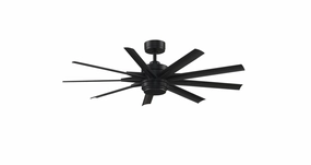 Fanimation Odyn 72" DC Indoor/Outdoor Mix & Match Ceiling Fan with 18W LED Light and Remote Control whisper-quiet fans for indoor comfort