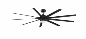 Fanimation Odyn 84" Indoor/Outdoor DC Ceiling Fan with 18W LED Light and Remote Control Ceiling fan with adjustable speed settings
