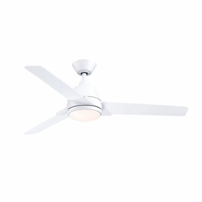 Fanimation Pyramid 52'' Indoor/Outdoor Ceiling Fan with 18W LED Light and Remote Control Ceiling fan with adjustable speed settings
