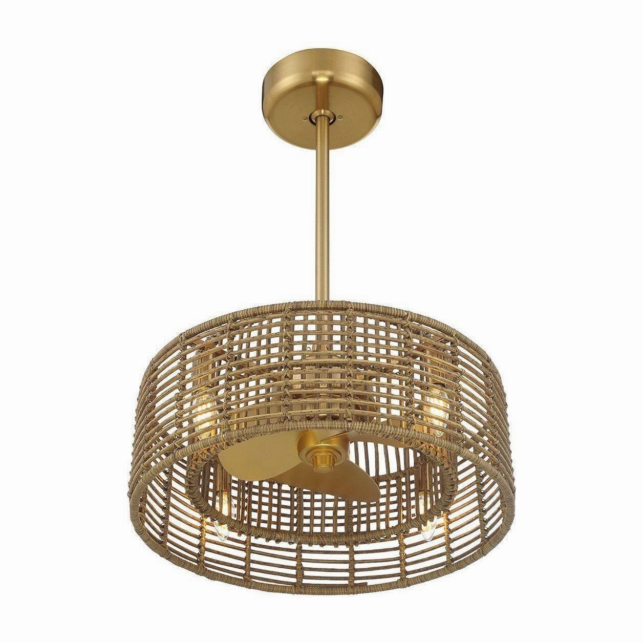 Ferndale 4-Light Fan D'Lier