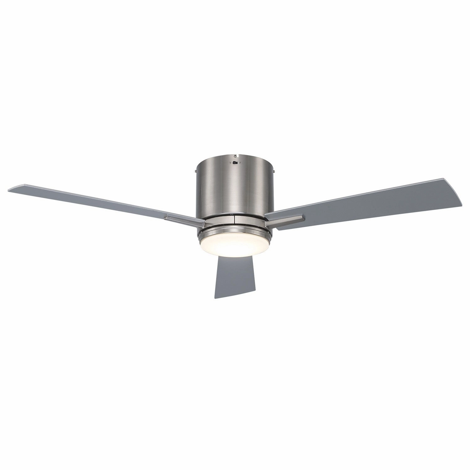 Finnley 52"Ceiling Fan Brushed Nickel ifan smart fans for connected homes