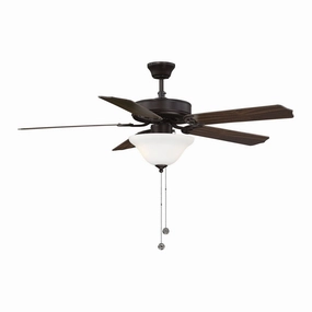 First Value 52" 2-Light Ceiling Fan ceiling fans with integrated LED lighting