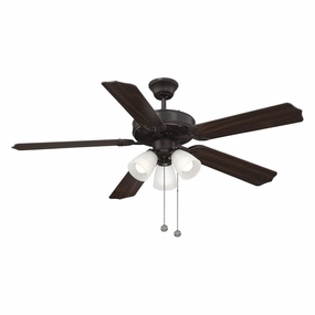 First Value 52" 3-Light Ceiling Fan efficient ceiling fans for home cooling