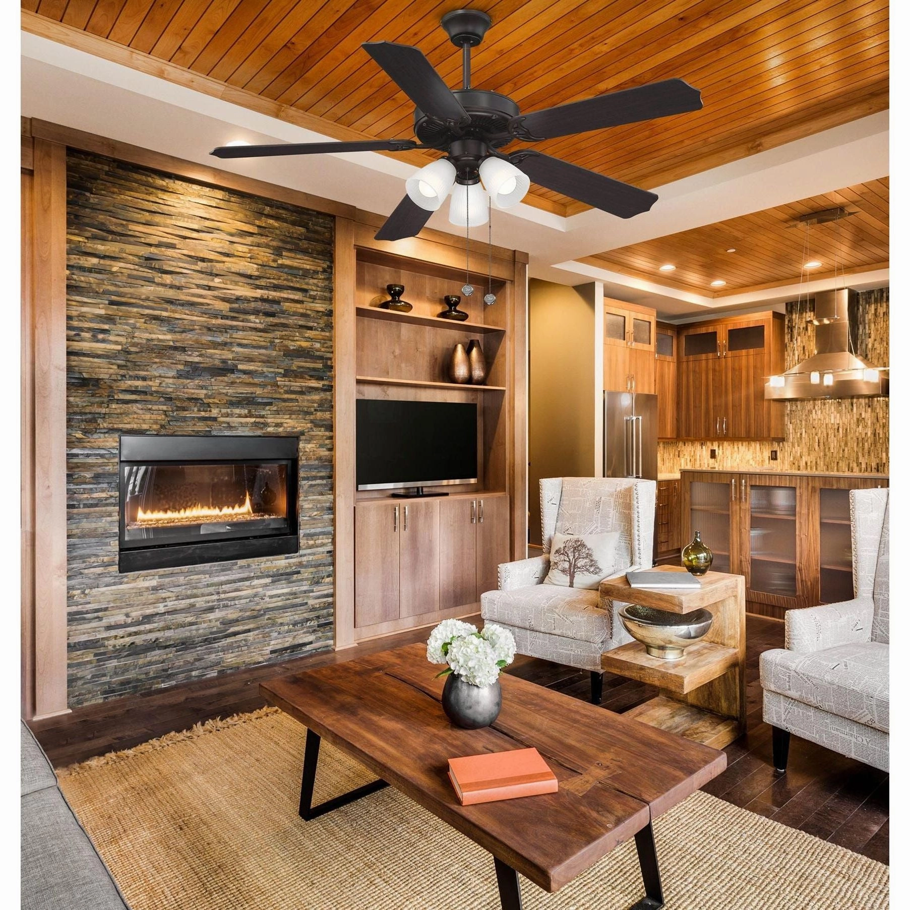 First Value 52" 3-Light Ceiling Fan