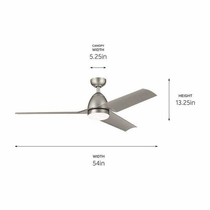 Fit 54" LED Ceiling Fan
