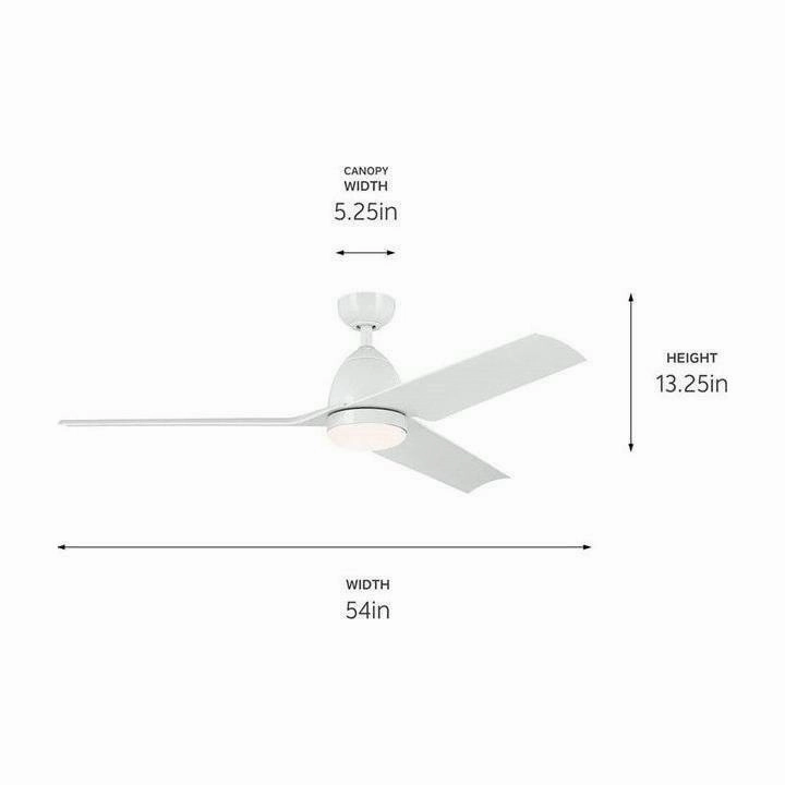 Fit 54" LED Ceiling Fan