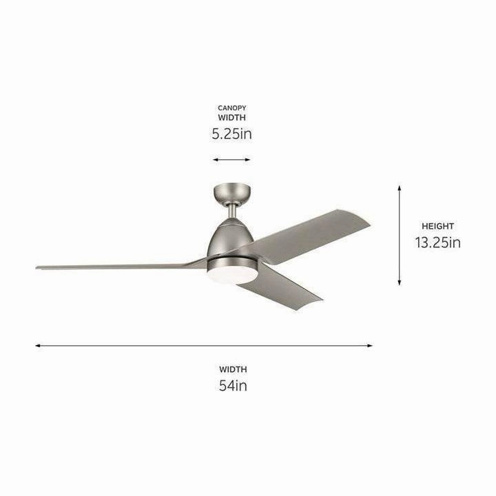 Fit 54" LED Ceiling Fan