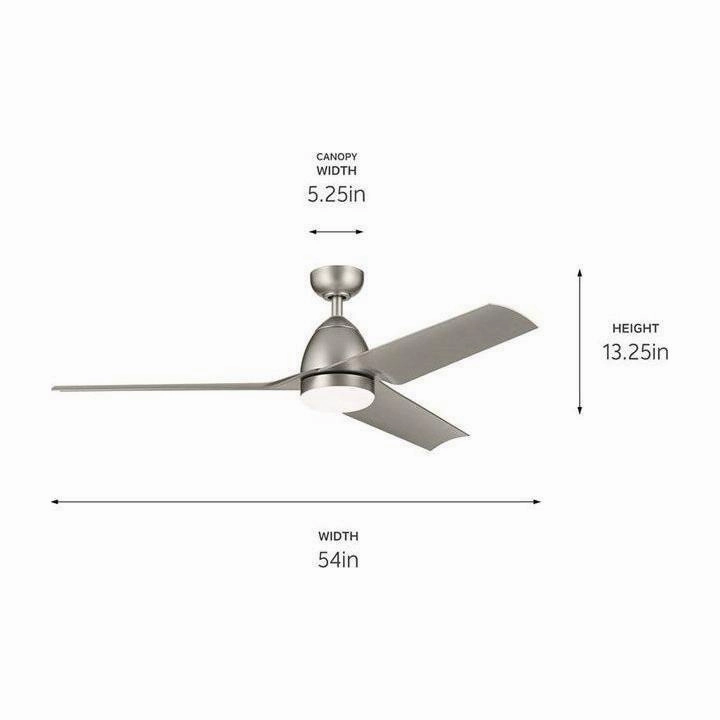 Fit 54" LED Ceiling Fan
