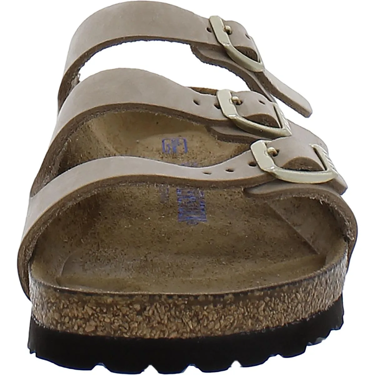 Flordia Fresh SFB Womens Nubuck Strappy Slide Sandals