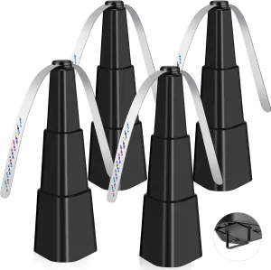 Fly Fans for Tables 4 Pack - Fly Repellent for Outdoor Indoor Meal - Portable Automatic Picnic Table Food Fly Fans -Fly Repellent Fans Spinner for Restaurant, Party, Home Fan with safety blade design